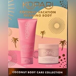 Kopari Coconut Vacation Glowing Body Set - Pink